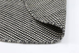 Nordic Charcoal Grey Reversible Wool Round Rug