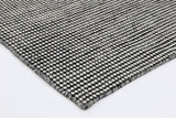 Nordic Charcoal Grey Reversible Wool Rug