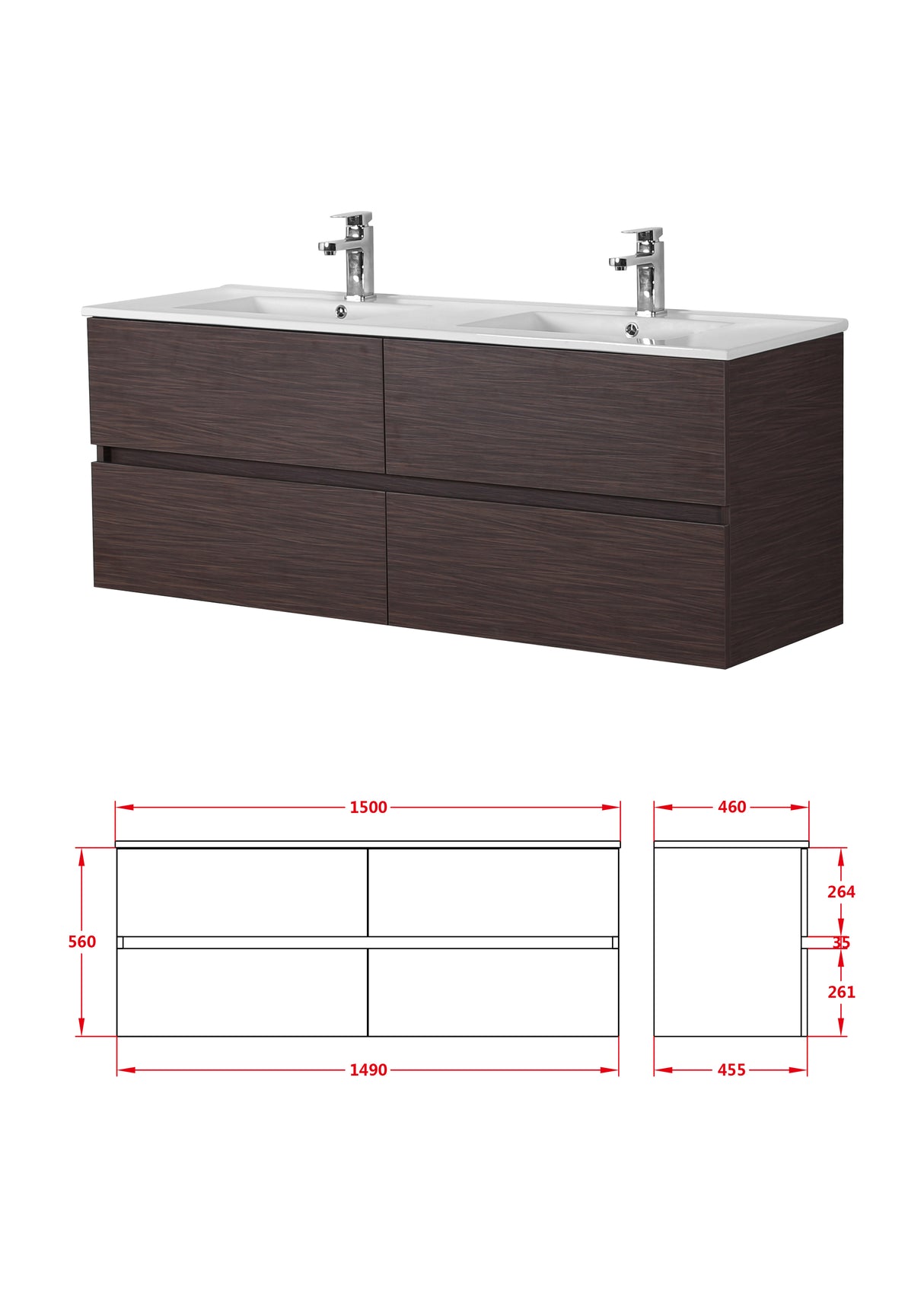 stella-pvc-colour-vanity-1500mm