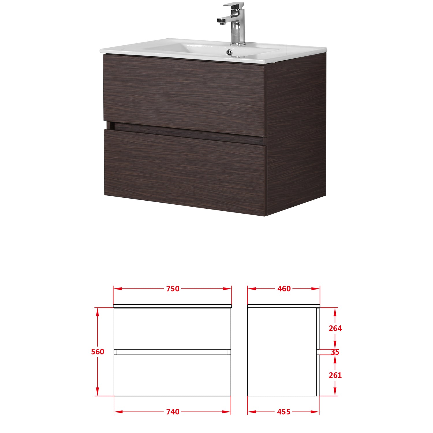 stella-pvc-colour-vanity-750mm