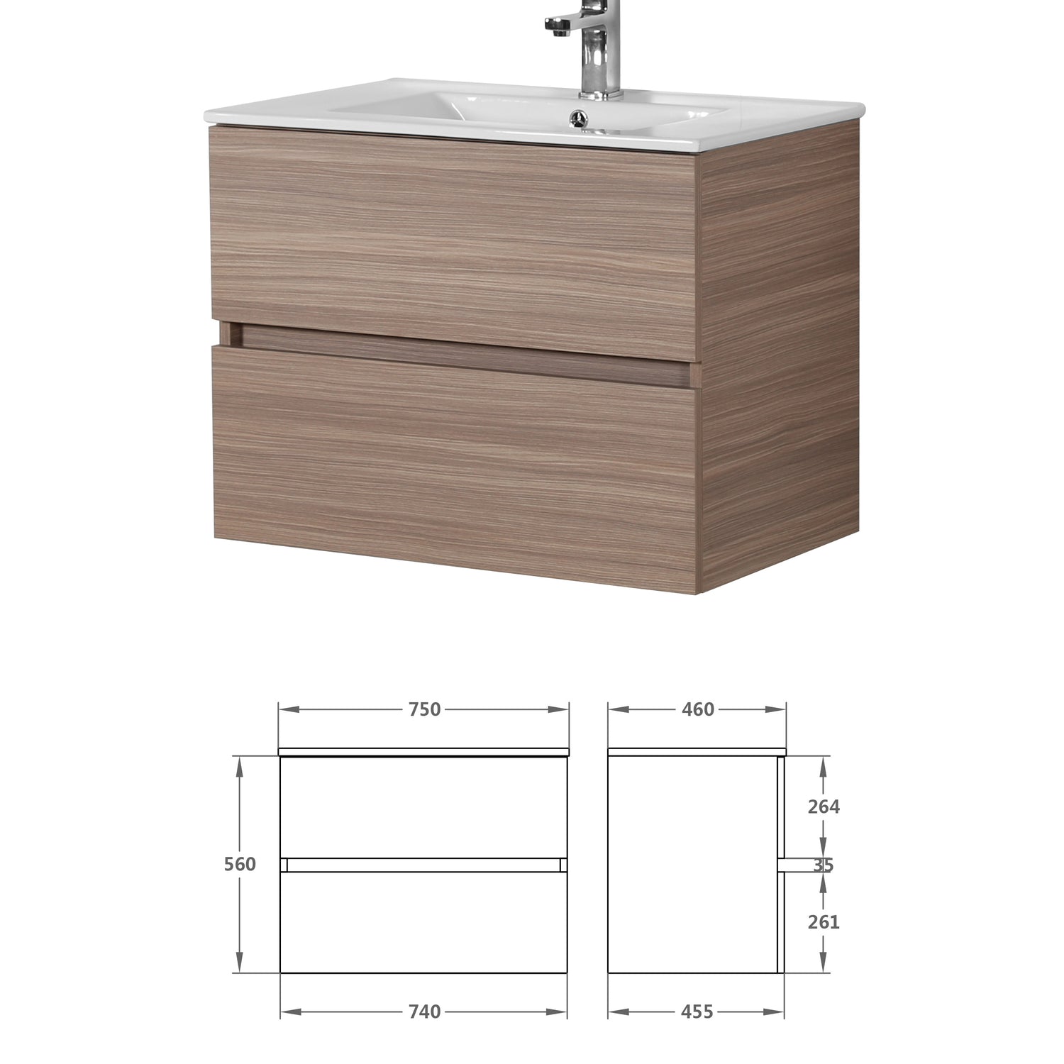 stella-pvc-colour-vanity-750mm