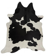 Natural Cow Hide Black White