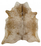 Natural Cow Hide Salt & Pepper Brown