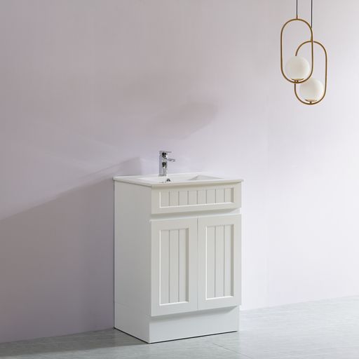 ACACIA SHAKER PVC Floor Vanity 600