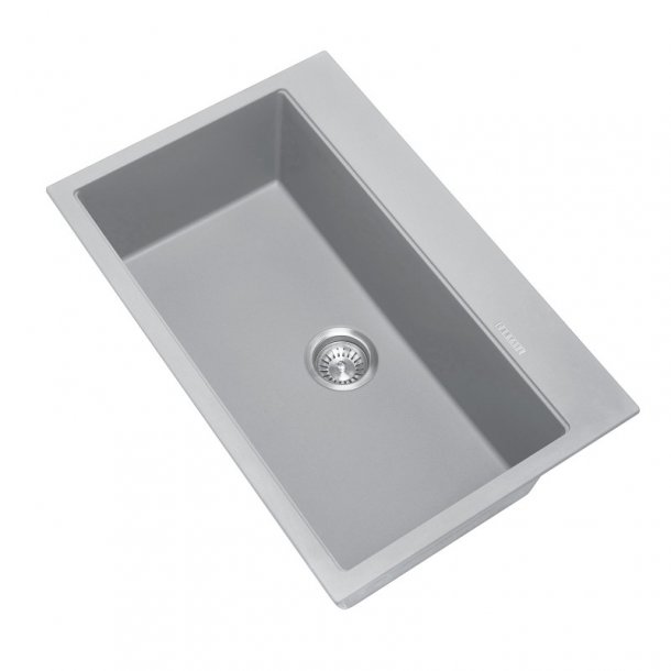 CARYSIL WALTZ Grey Granite Kitchen Sink 780x510mm