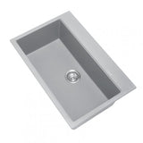CARYSIL WALTZ Grey Granite Kitchen Sink 780x510mm
