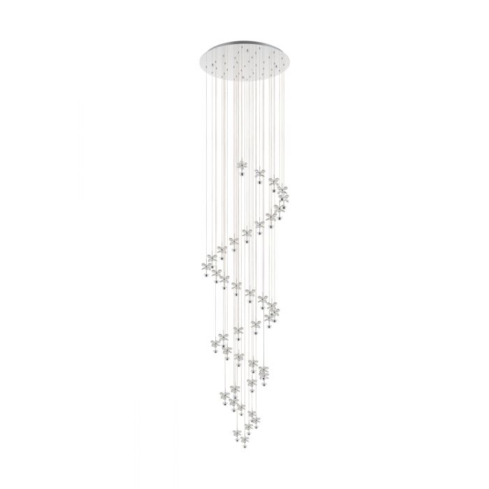 Pendant Light PIANOPOLI1 45 Steel Chrome