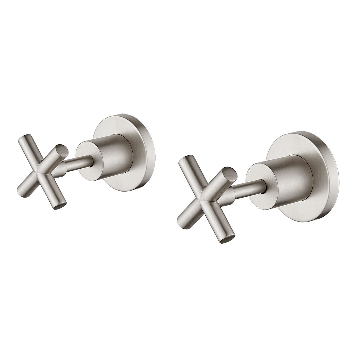 Cross Wall Top Assemblies (Brushed Nickel)