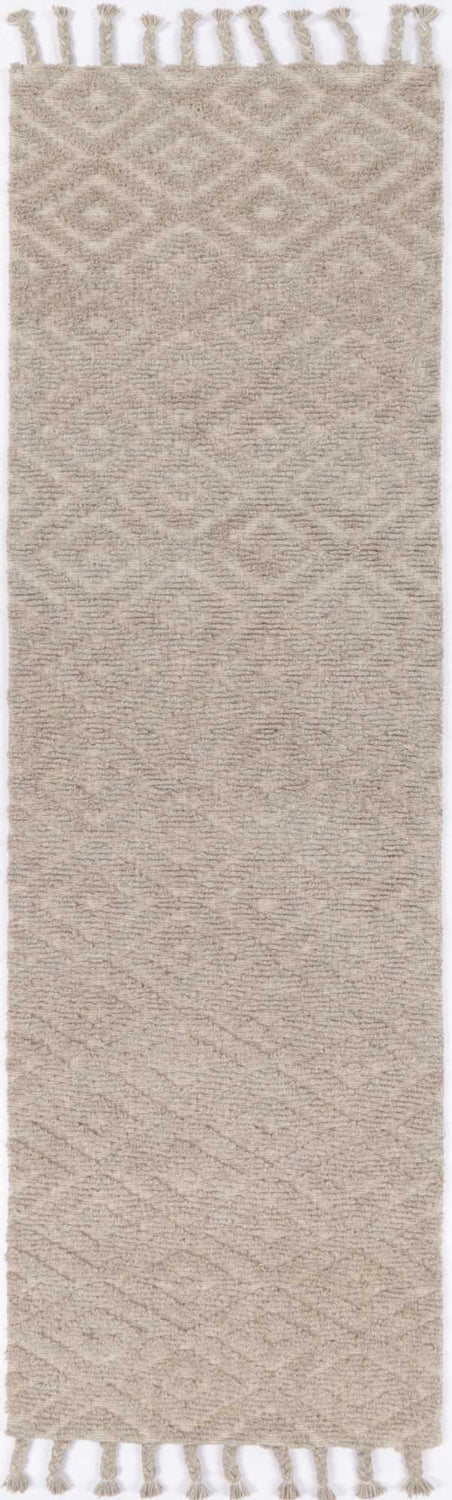 Goa Plush Diamond Ash Rug