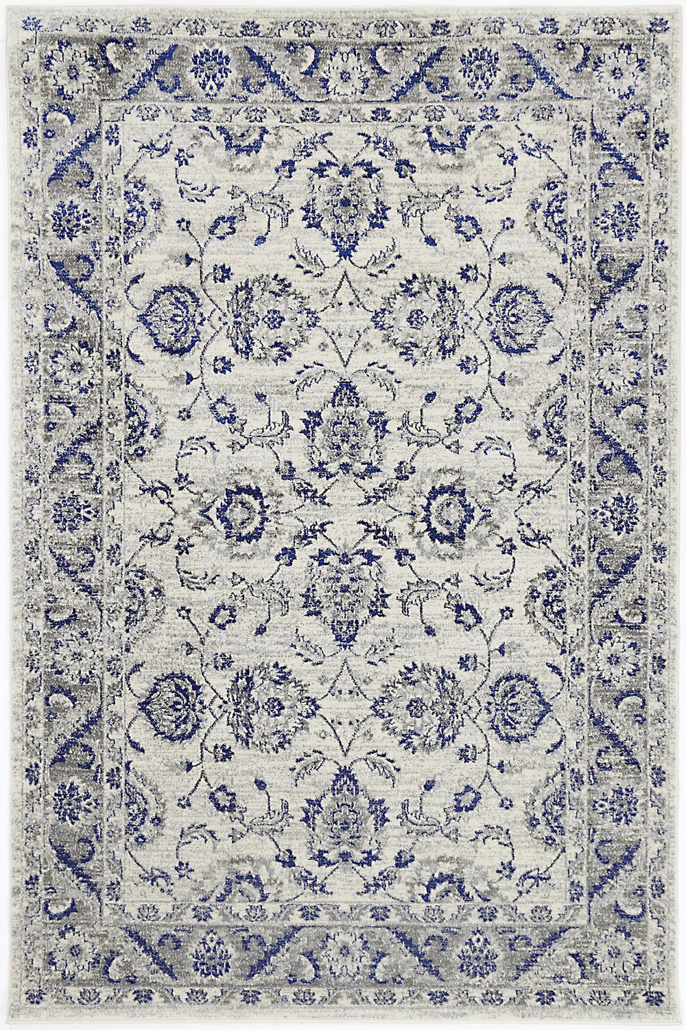 Exquisite Cassandra Blue & Ivory Rug