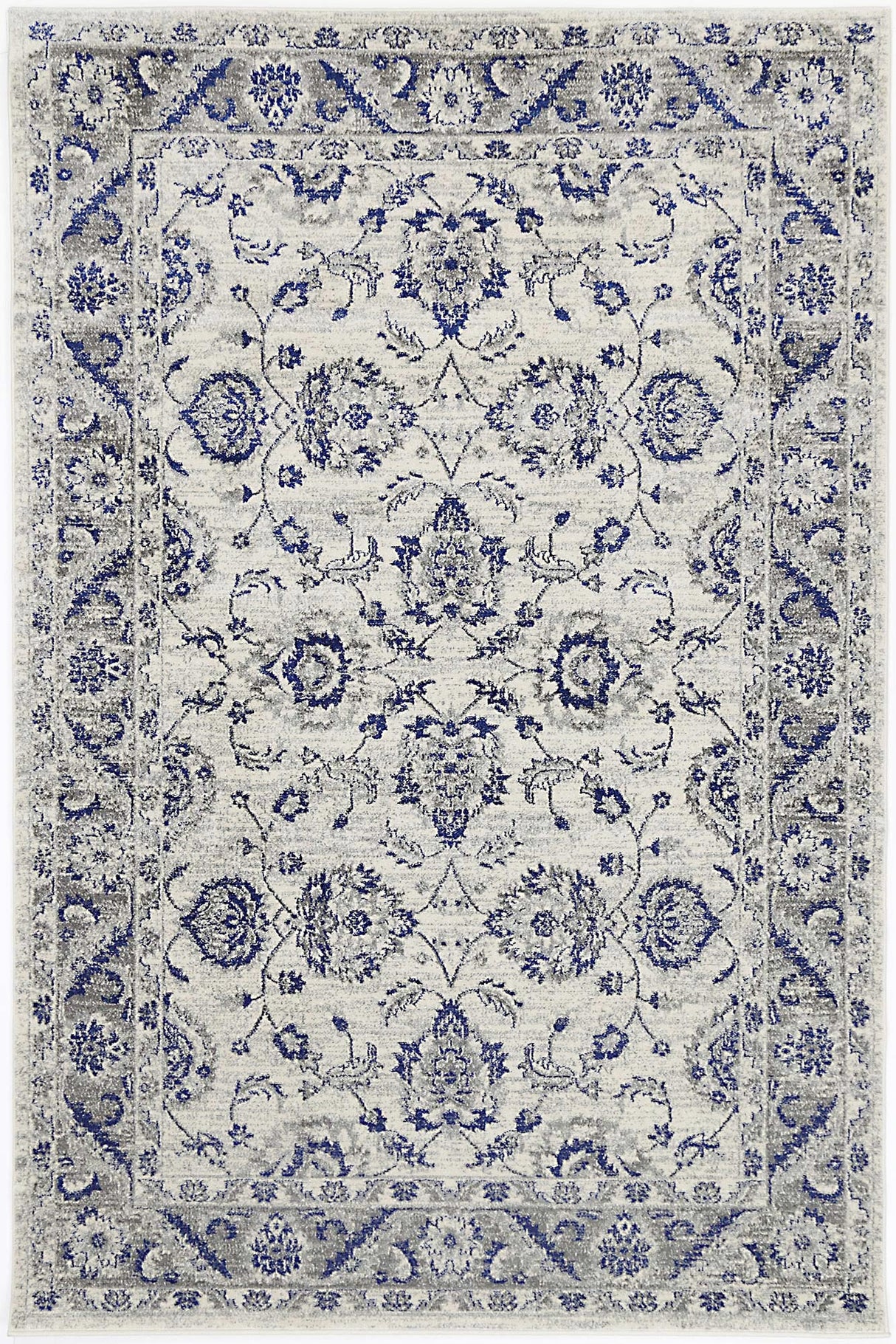 Exquisite Cassandra Blue & Ivory Rug