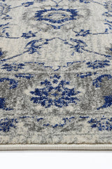 Exquisite Cassandra Blue & Ivory Rug