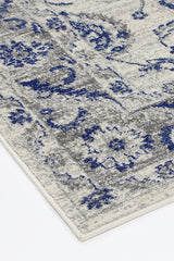 Exquisite Cassandra Blue & Ivory Rug