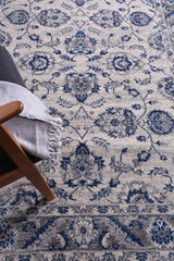 Exquisite Cassandra Blue & Ivory Rug