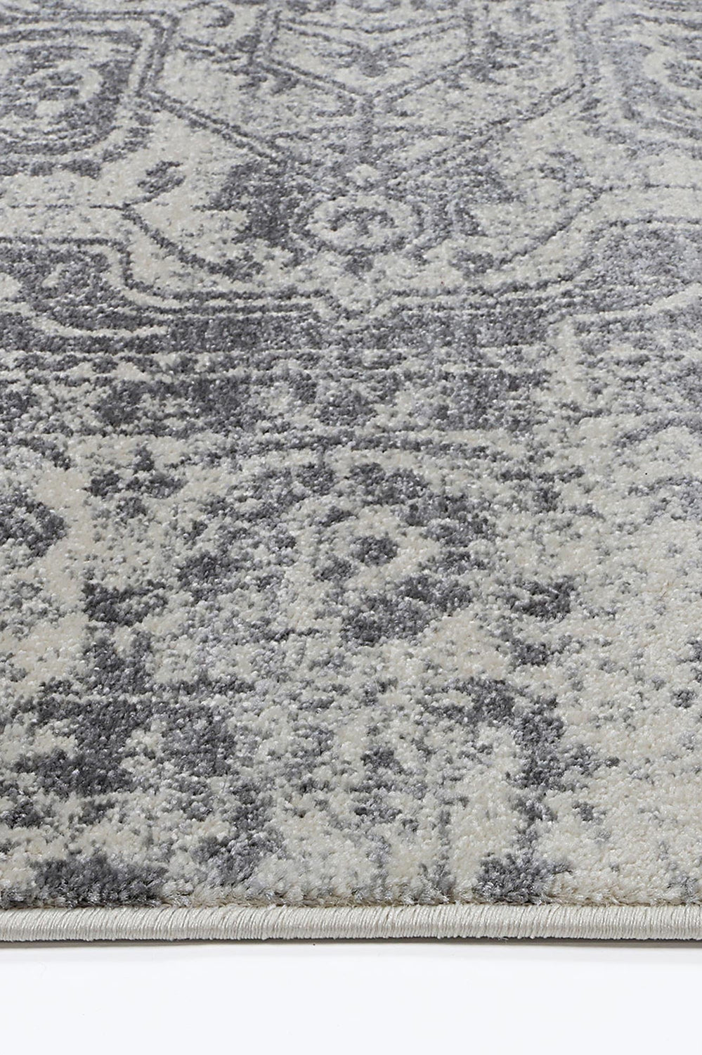 Exquisite Audrey Ivory & Grey Rug