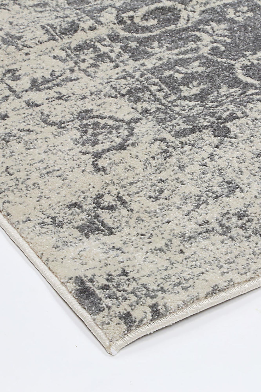 Exquisite Audrey Ivory & Grey Rug