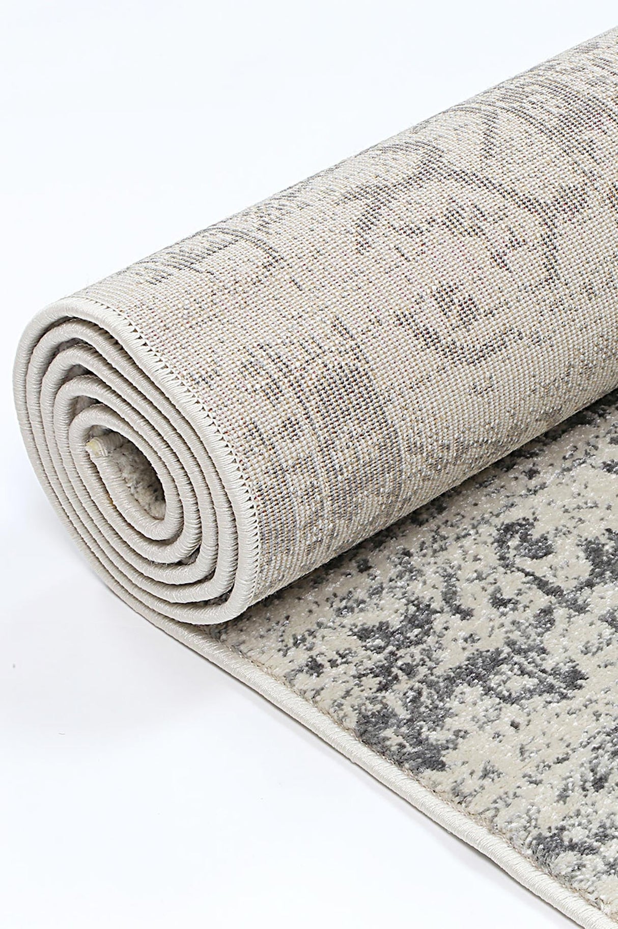 Exquisite Audrey Ivory & Grey Rug