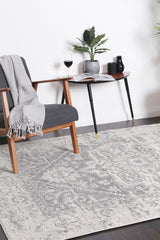 Exquisite Audrey Ivory & Grey Rug
