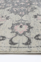 Exquisite Madeleine Grey & Ivory Rug