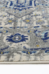 Exquisite Melissa Ivory & Blue Rug