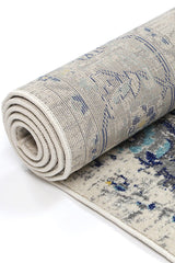 Exquisite Melissa Ivory & Blue Rug