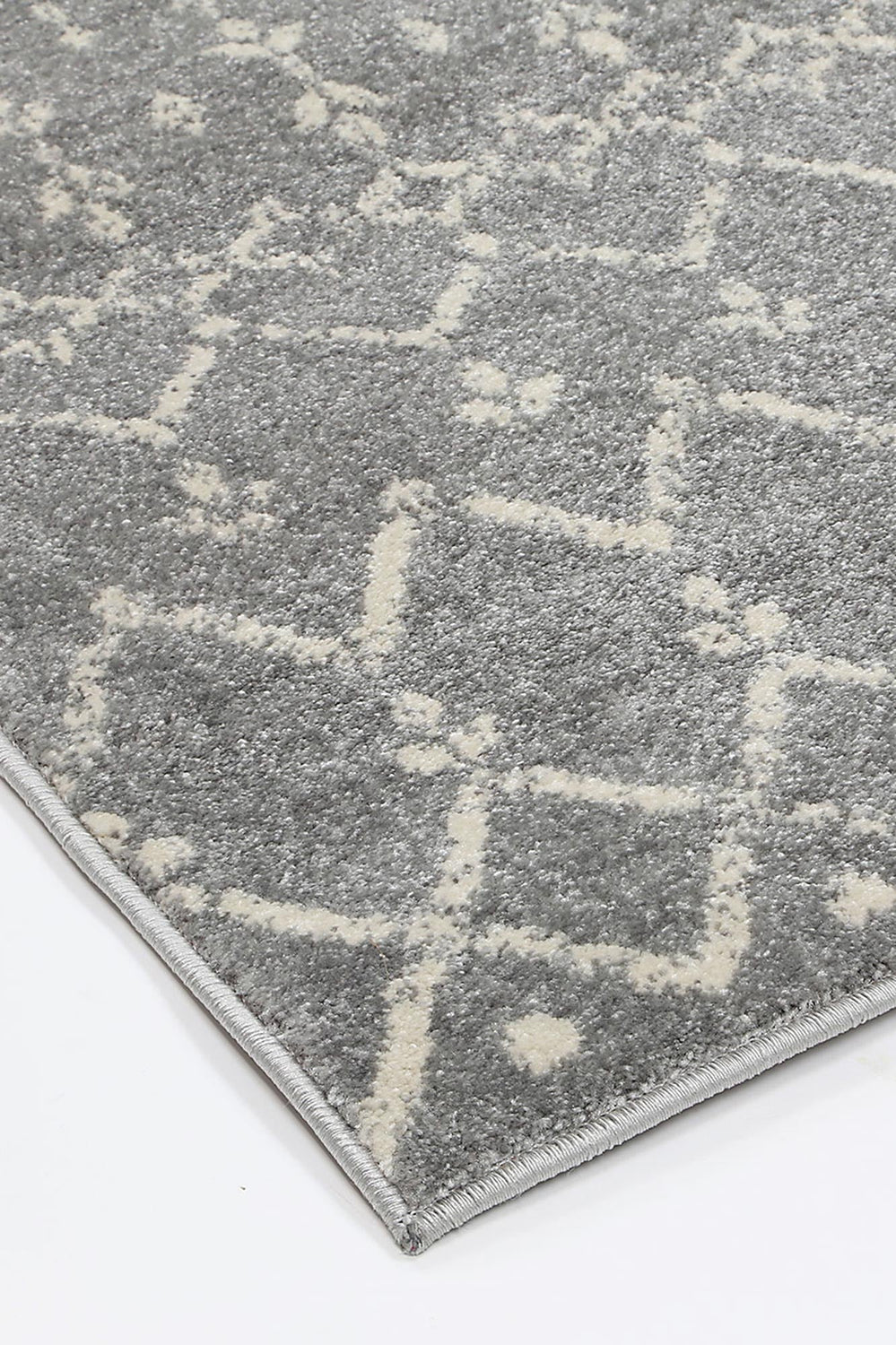 Exquisite Cassiday Grey & Ivory Rug