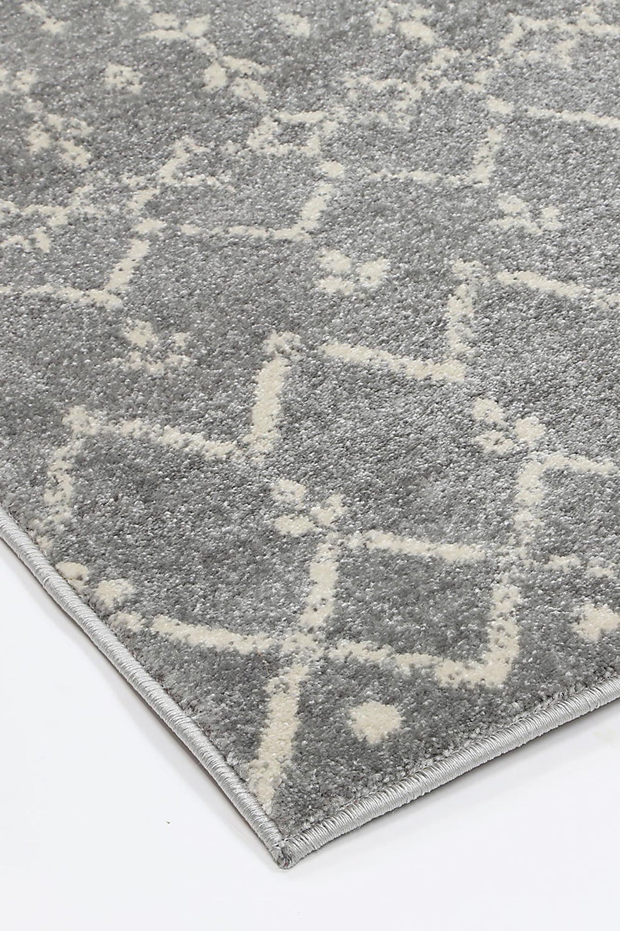 Exquisite Cassiday Grey & Ivory Rug