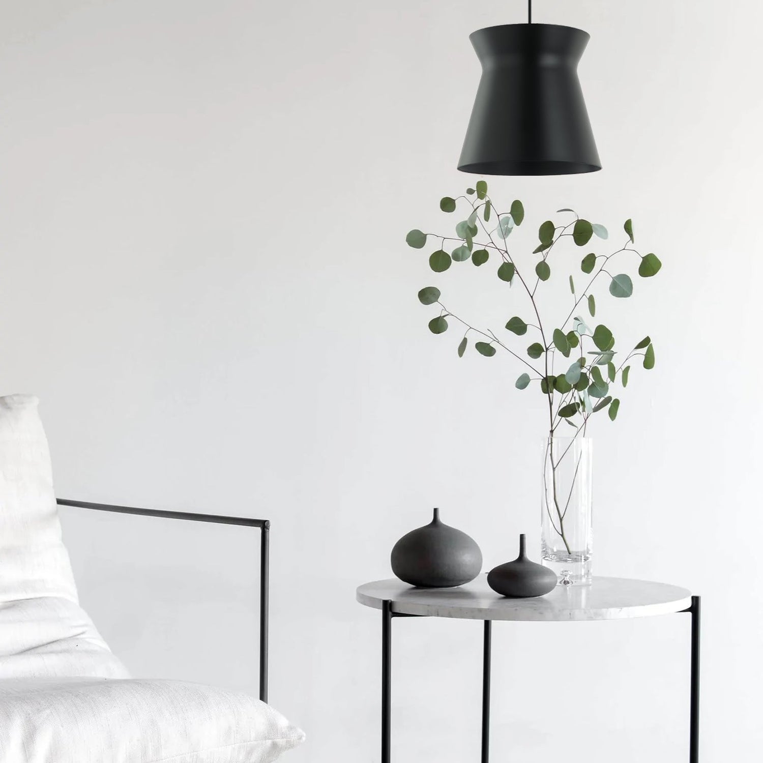 DIABLO: Modern Scandinavian Interior Cone Flat Top Pendant Lights