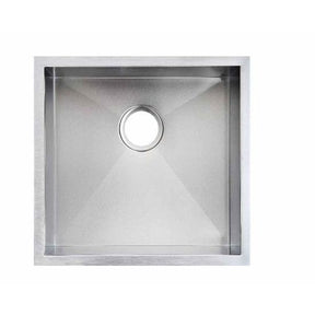 Double Bowl Handmade 304 Stainless Steel Sink 820x457x230mm