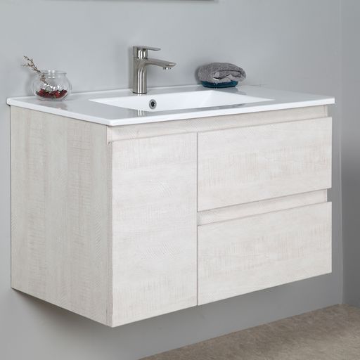 ELISA Wall Hung Vanity White (All Size)