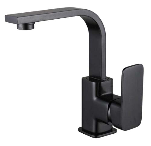 Elegant Basin Mixer Swivel (Black)