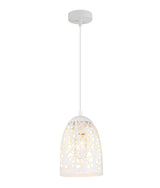 ESCAMA: Interior Iron Cage Ellipse Pendant Lights
