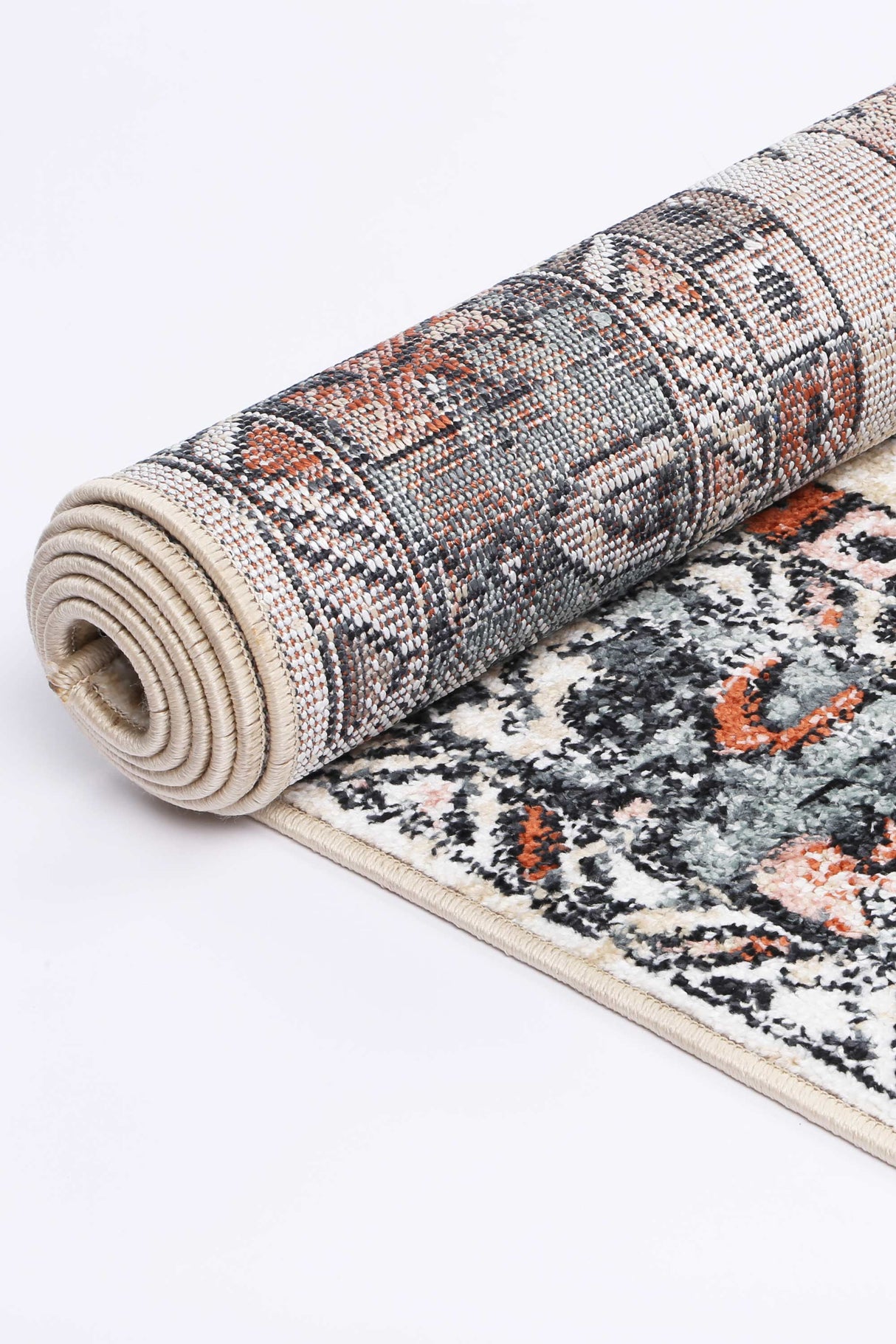 Anatolia Traditional Beige Black Rug