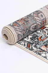 Anatolia Traditional Beige Black Rug