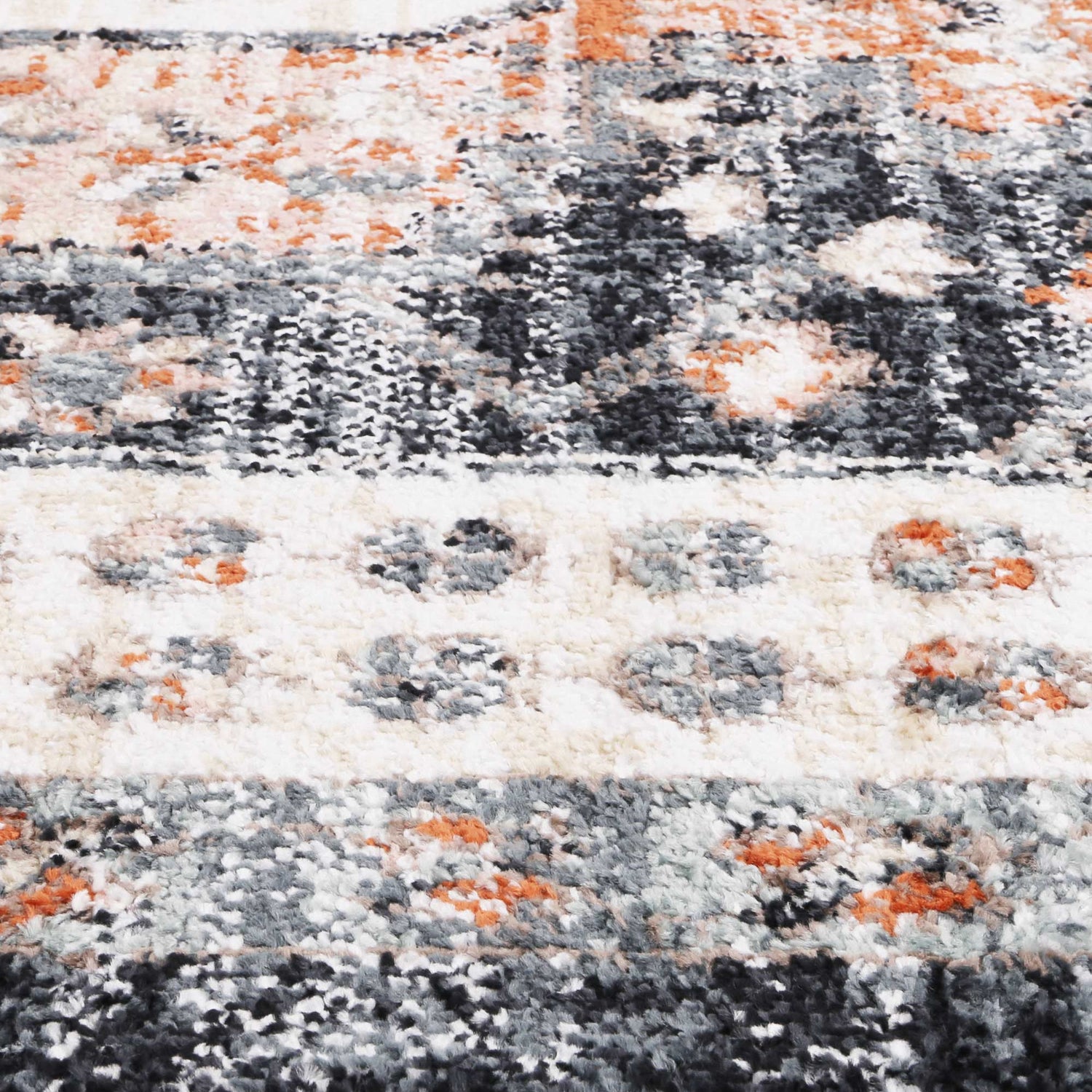 Anatolia Traditional Cream Black Rug