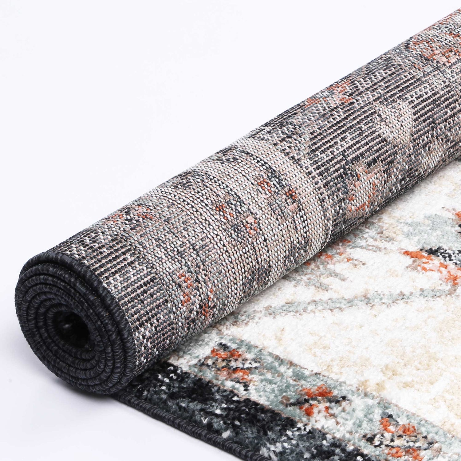 Anatolia Traditional Cream Black Rug