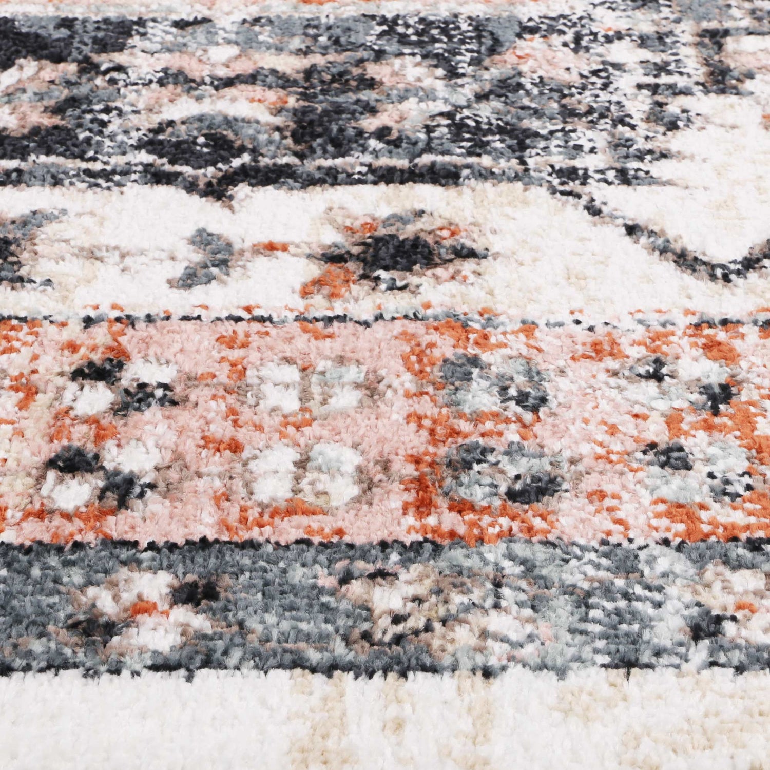 Anatolia Traditional Terracotta White Rug