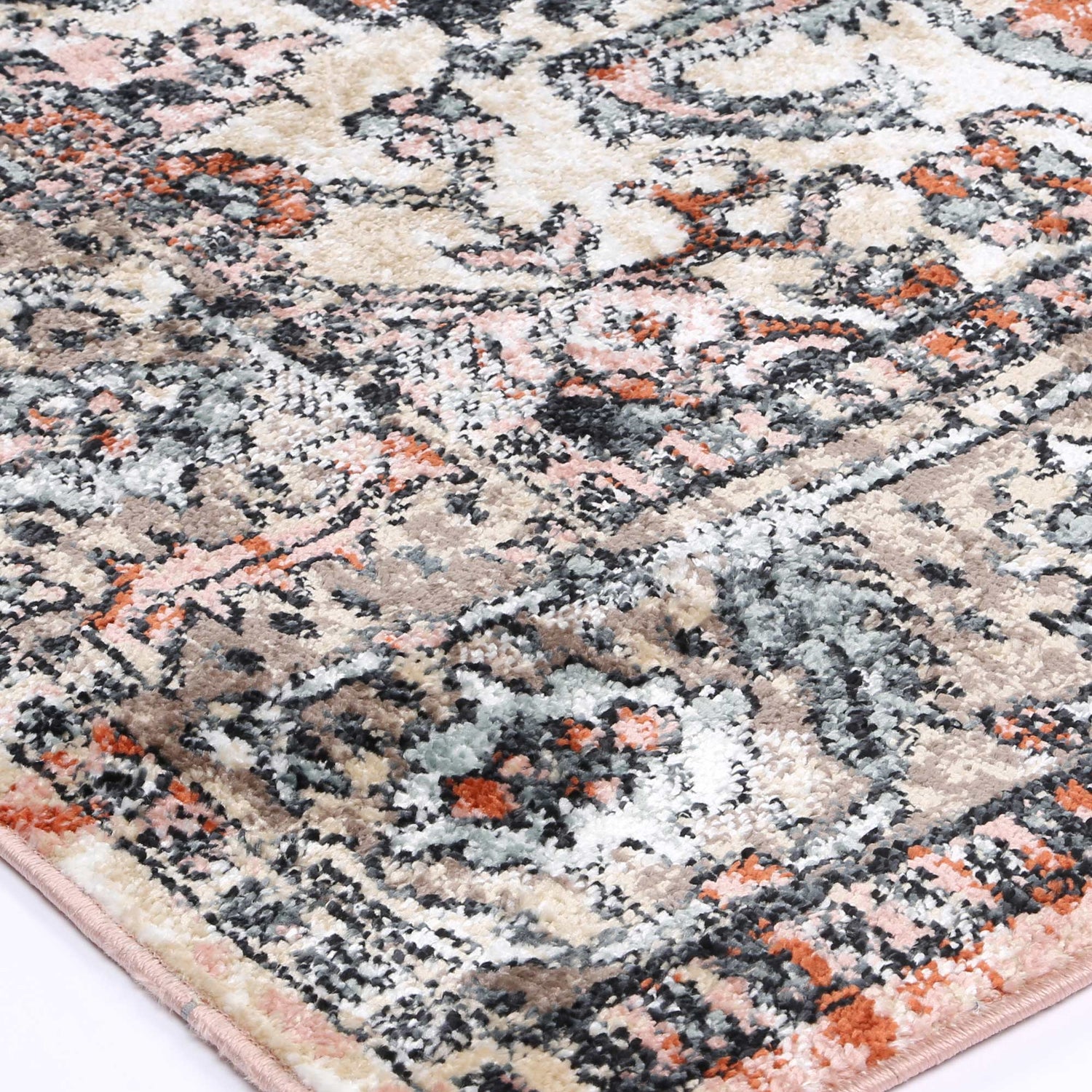 Anatolia Traditional Terracotta Cream Rug