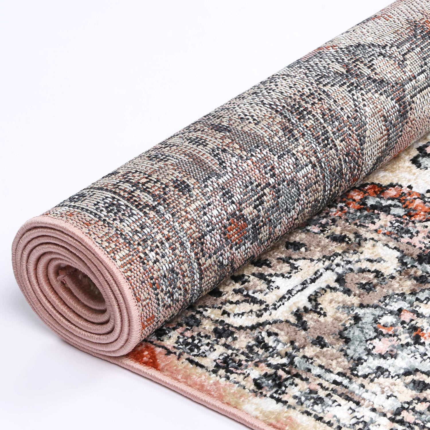 Anatolia Traditional Terracotta Cream Rug