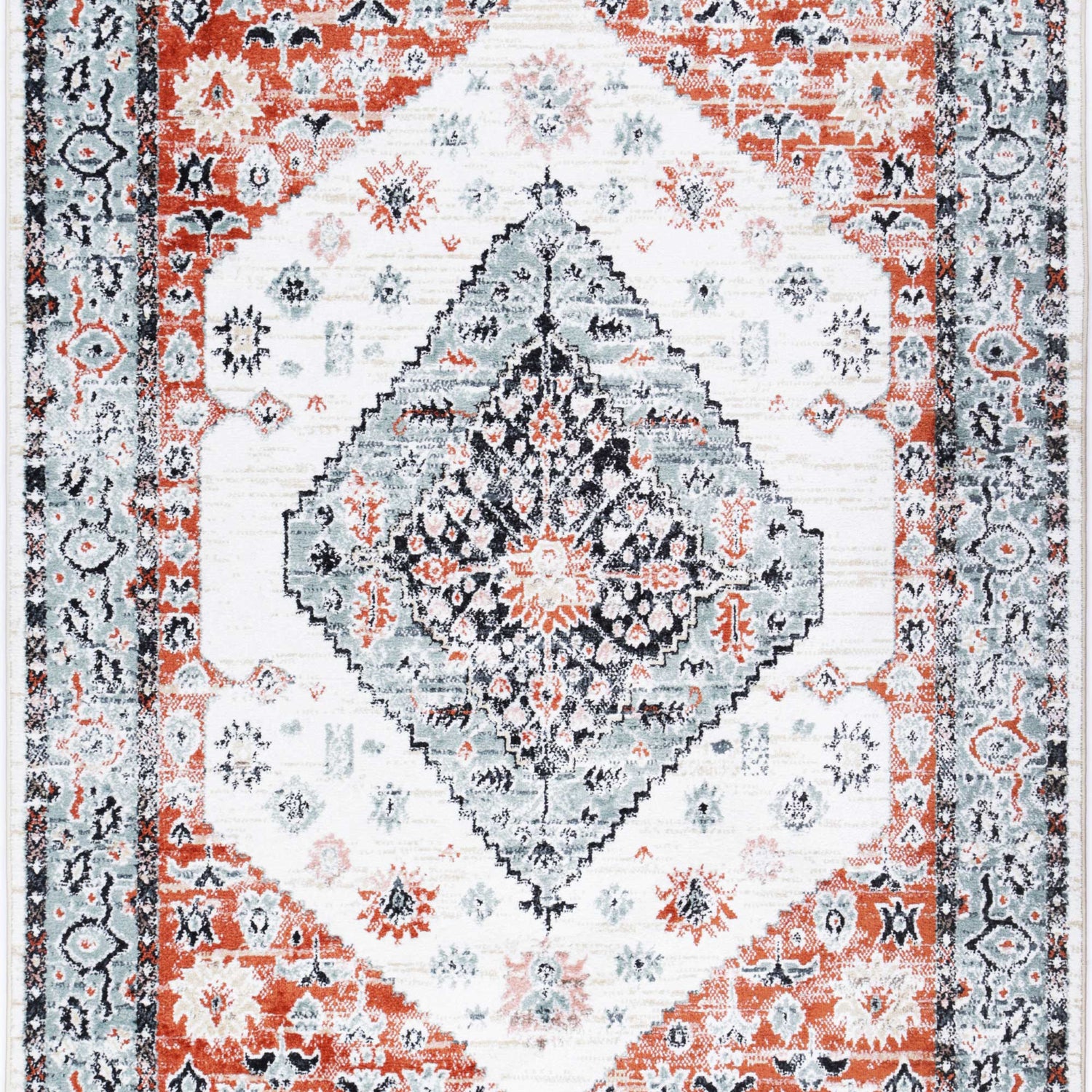 Anatolia Traditional Cream Terracotta Rug