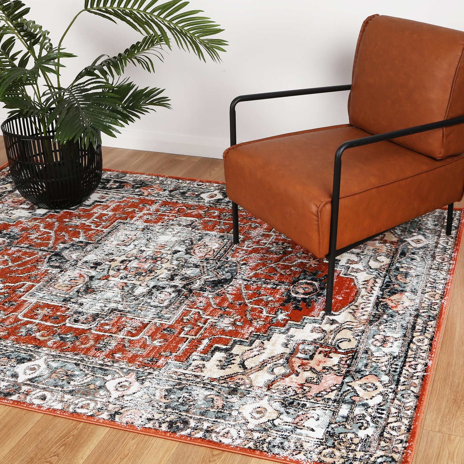 Anatolia Traditional Terracotta Rug