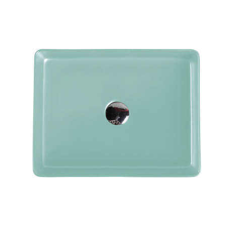ETNA Rectangle Counter Top Basin Antique Green 470x360mm
