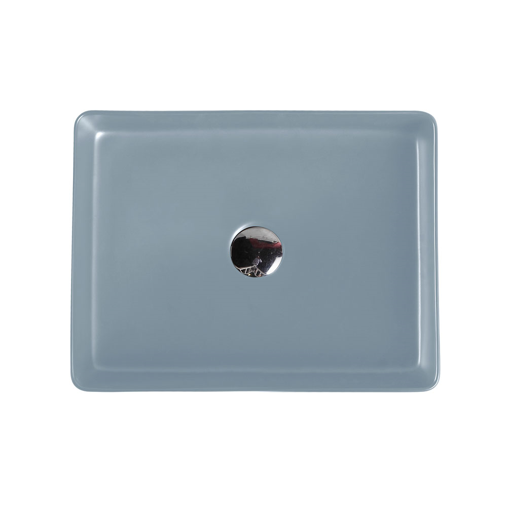ETNA Rectangle Counter Top Basin Tango Grey 470x360mm