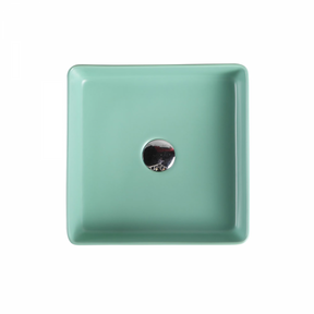 ETNA Square Counter Top Basin Antique Green 360mm