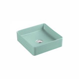 ETNA Square Counter Top Basin Antique Green 360mm