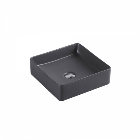 ETNA Square Counter Top Basin Nero Grey 360mm