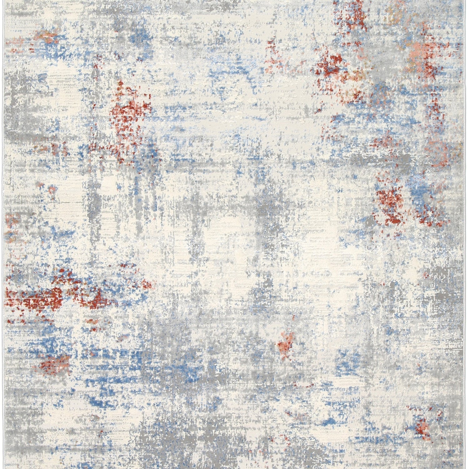 Amelia Grey Multi Modern Rug