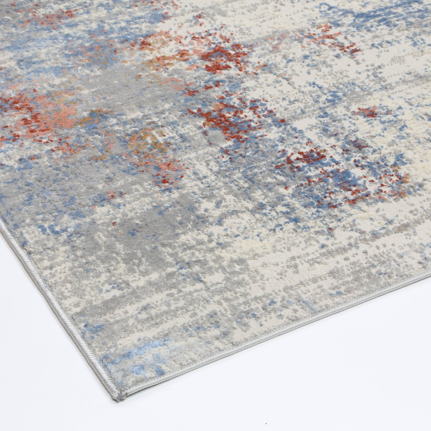 Amelia Grey Multi Modern Rug