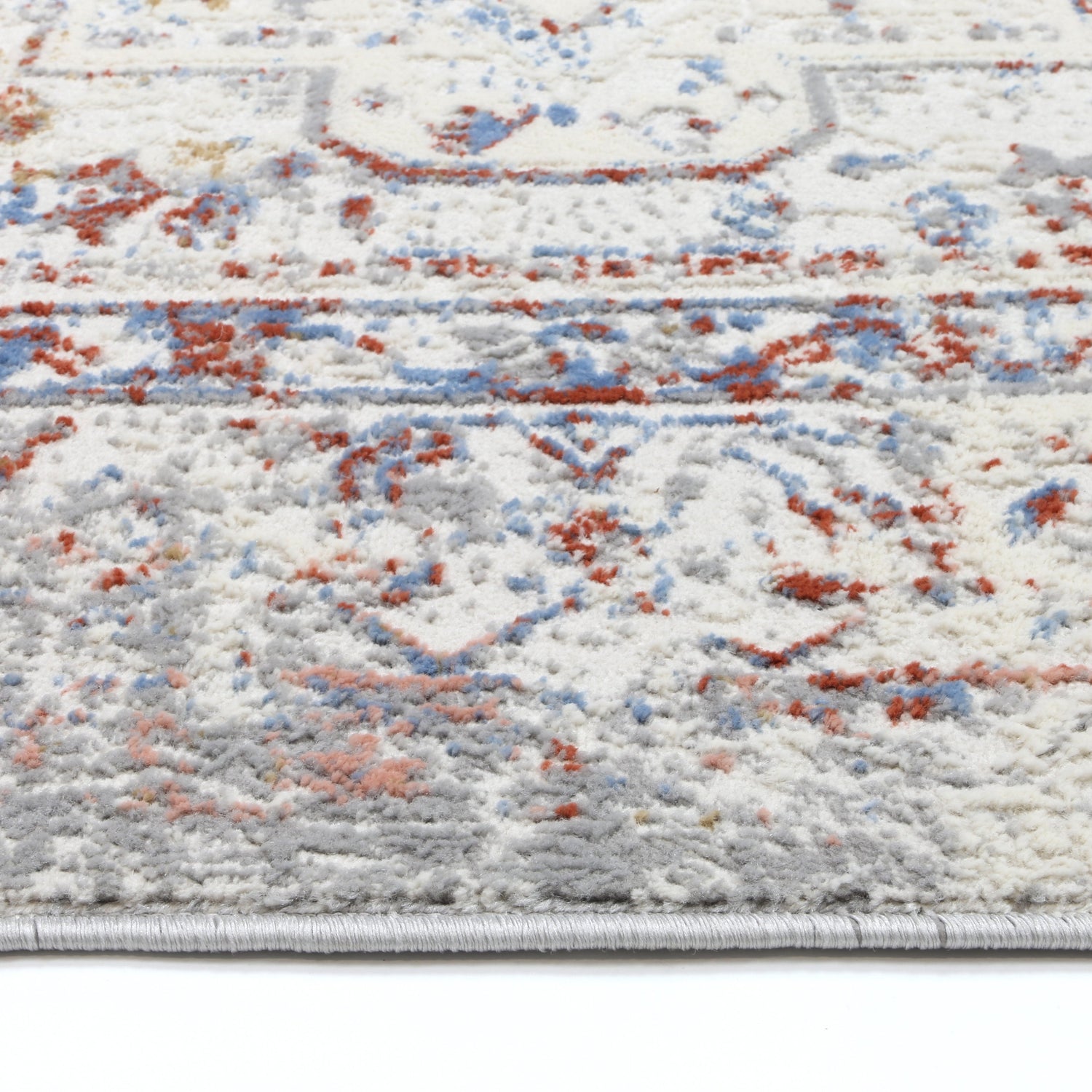 Amelia Grey Multi Contemporary Rug