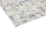 Amelia Navy Blue Ikat Rug